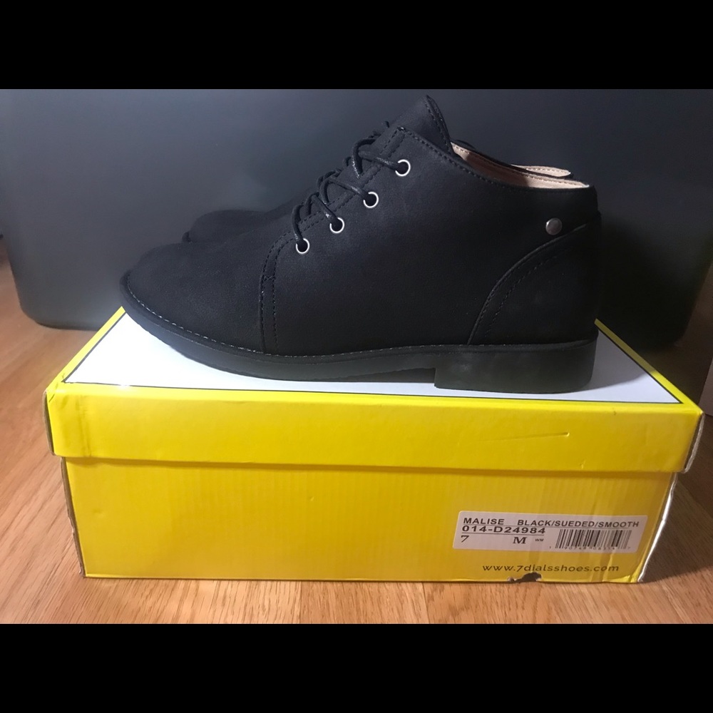 Black ankle boots brand new